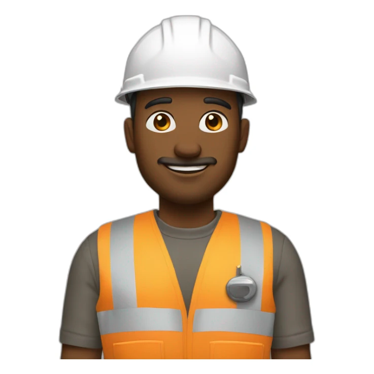 Onsite Residential Property Maintenance Technician with no helmet sticker