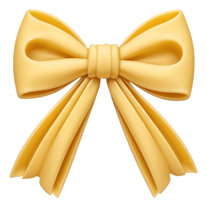 bow shaped pasta, less detailed more dow-light sticker