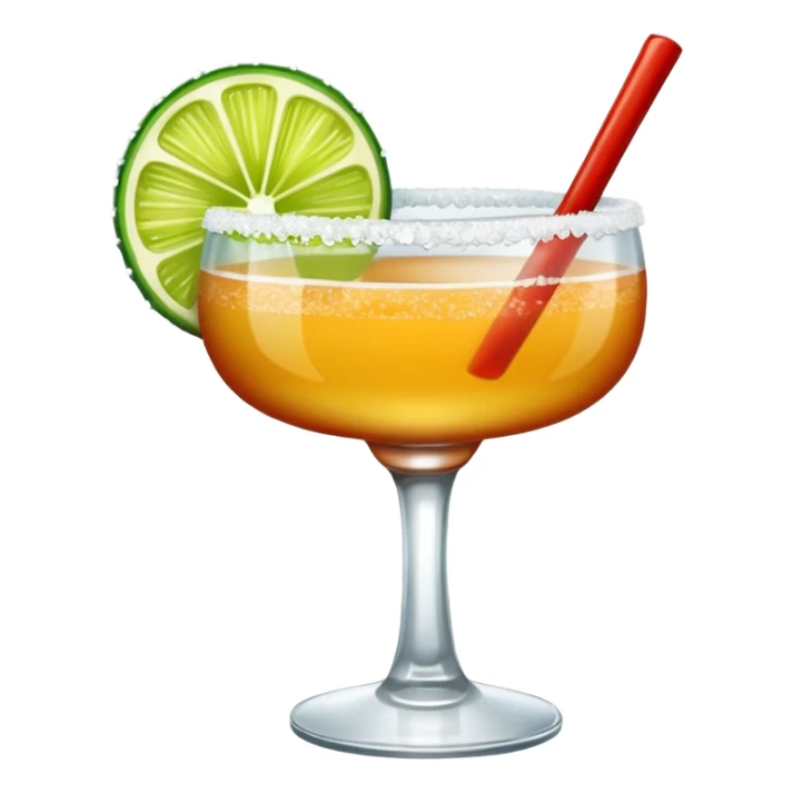 Spicy tajin rim mezcal margarita sticker