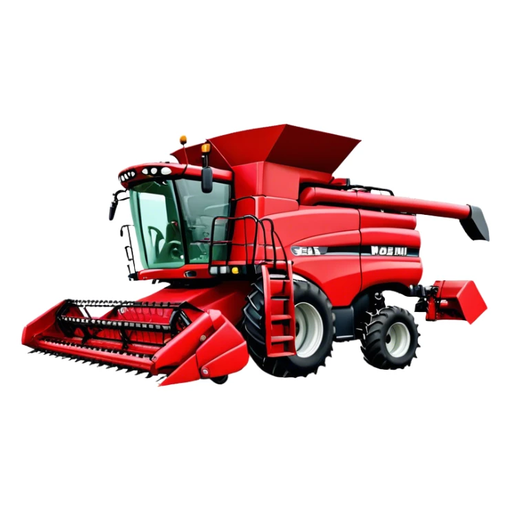 Combine Harvester - Case IH 8250 (Model Year: 2022) (Iconic colour: Red) sticker