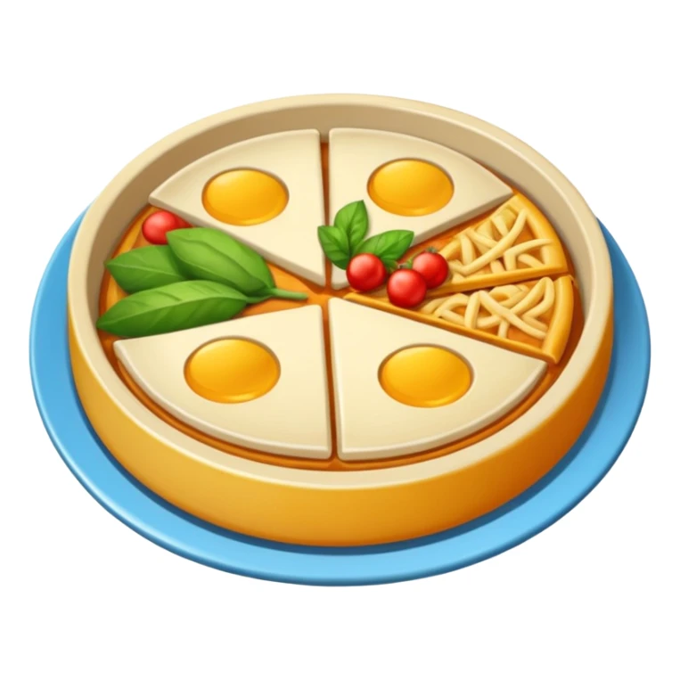emoji de un plato sticker