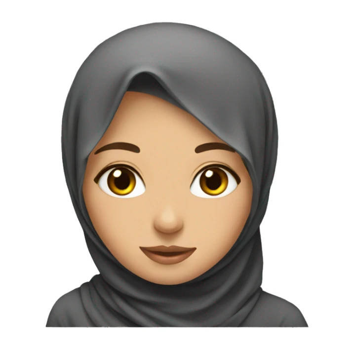Girl muslim  sticker