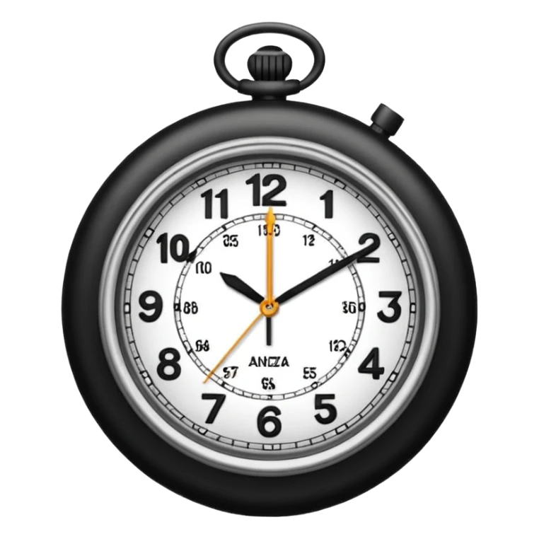 Un reloj sonando al estilo andrez garza sticker