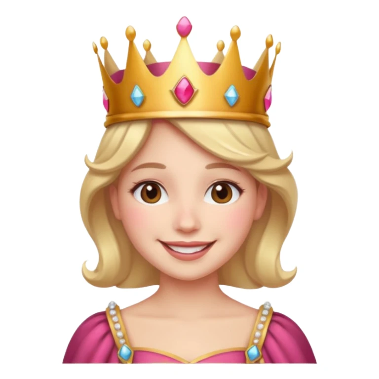 Una persona enamorado y con una corana sticker