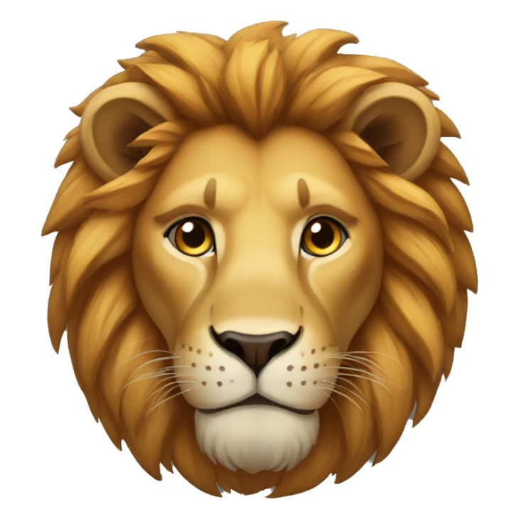 Lion sticker