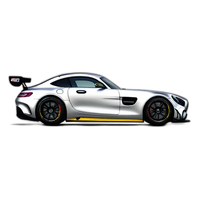 Mercedes amg gt3 sticker
