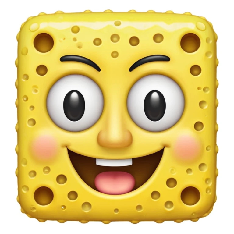 Fait un emoji bob l eponge sticker