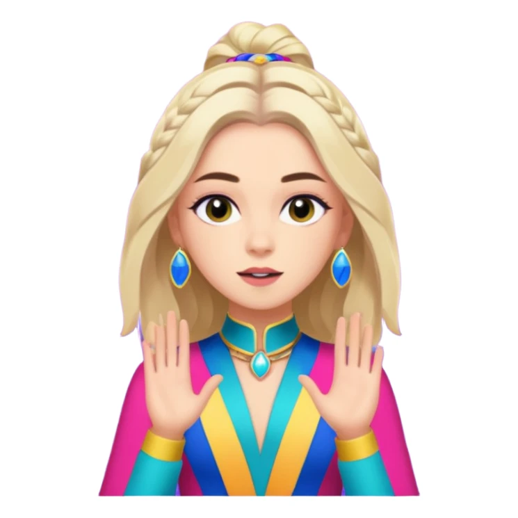 Freya Skye lose my head junior Eurovision 2022 sticker