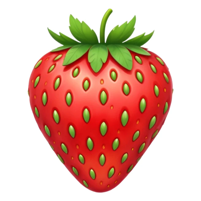 strawbery sticker