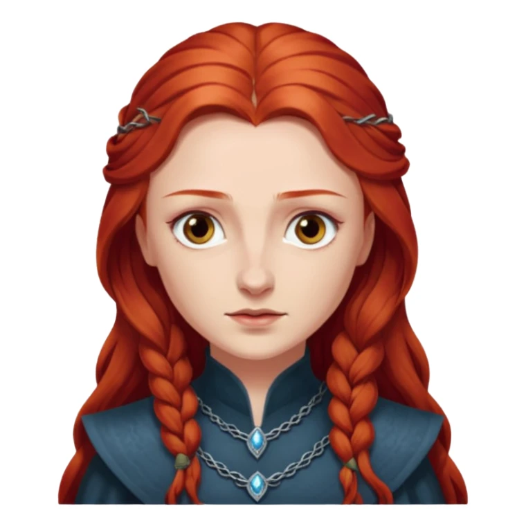 sansa stark

 from Games of throne character face only front face sticker