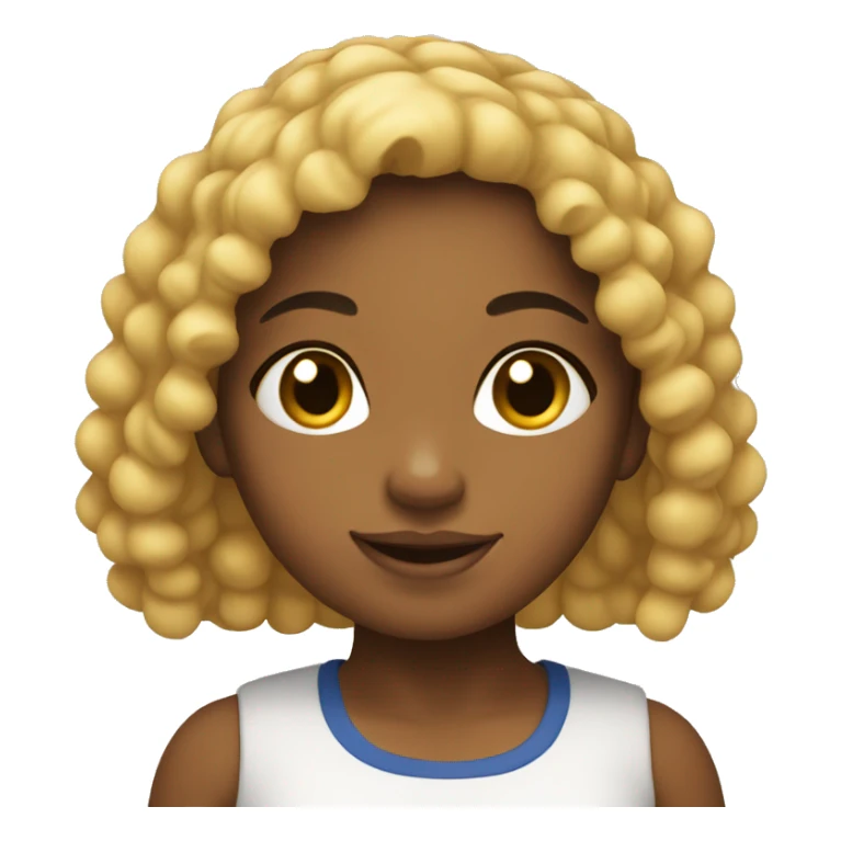 Cutie Dominican girl  sticker