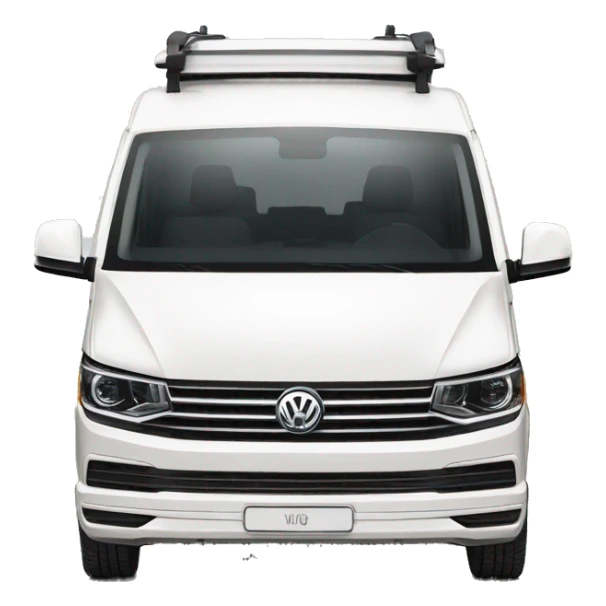 Volkswagen T6 2015 Braun weiß sticker