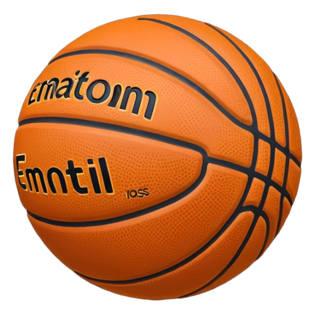 {
  "dalle": {
    "text2im": {
      "prompt": "A simple classic-style emoji of a basketball colored black instead of orange. Smooth, round, clean emoji design with minimal shading and the same panel grooves as the standard basketball emoji.",
      "size": "512x512"
    }
  }
} sticker