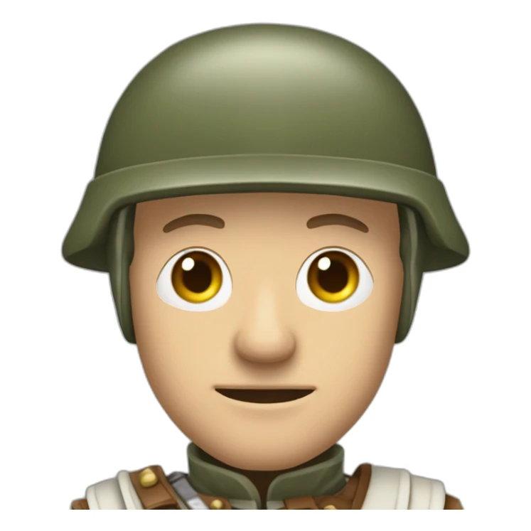 soldado del imperio romano mirando al frente sticker