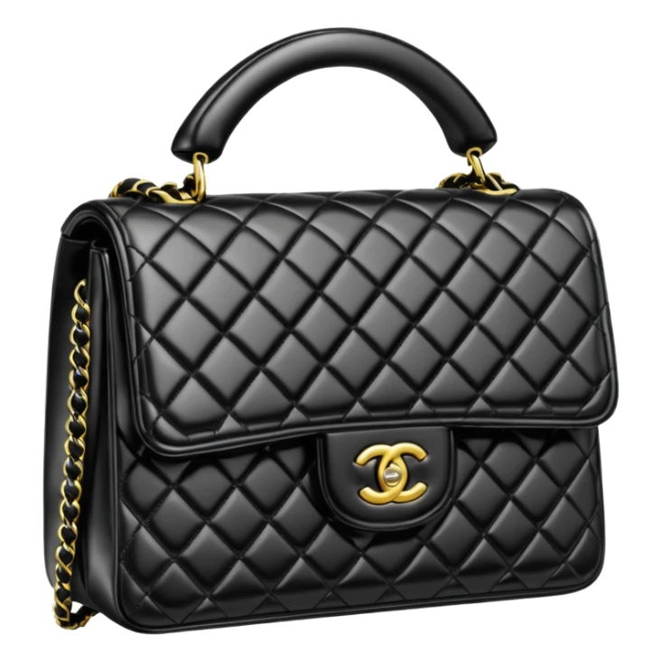Chanel vivid cyberpunk style bag  sticker