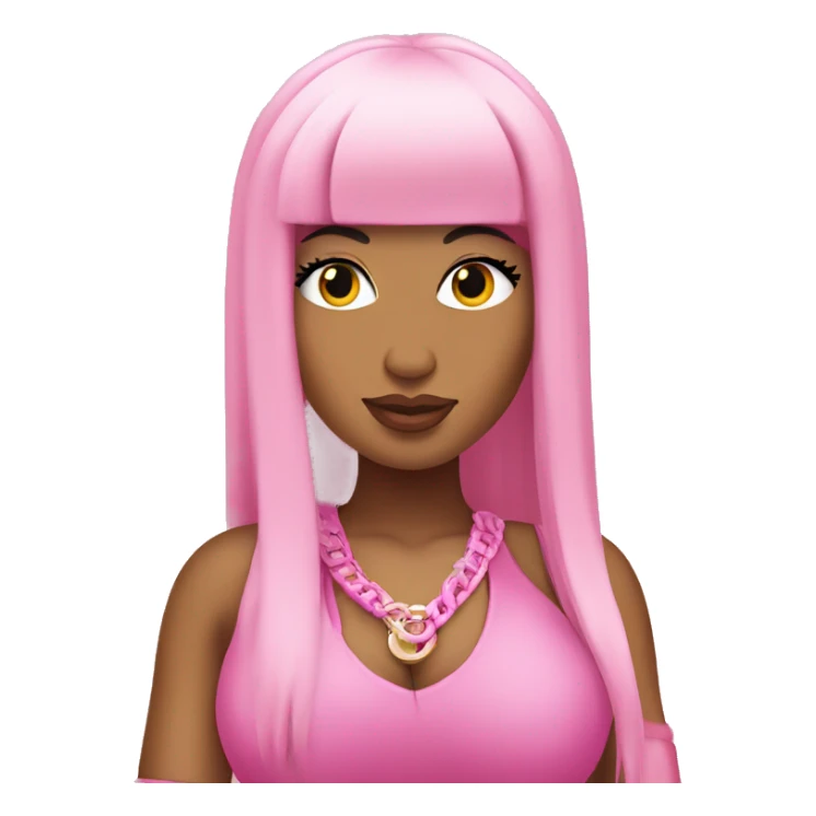 nicki minaj in pink sticker