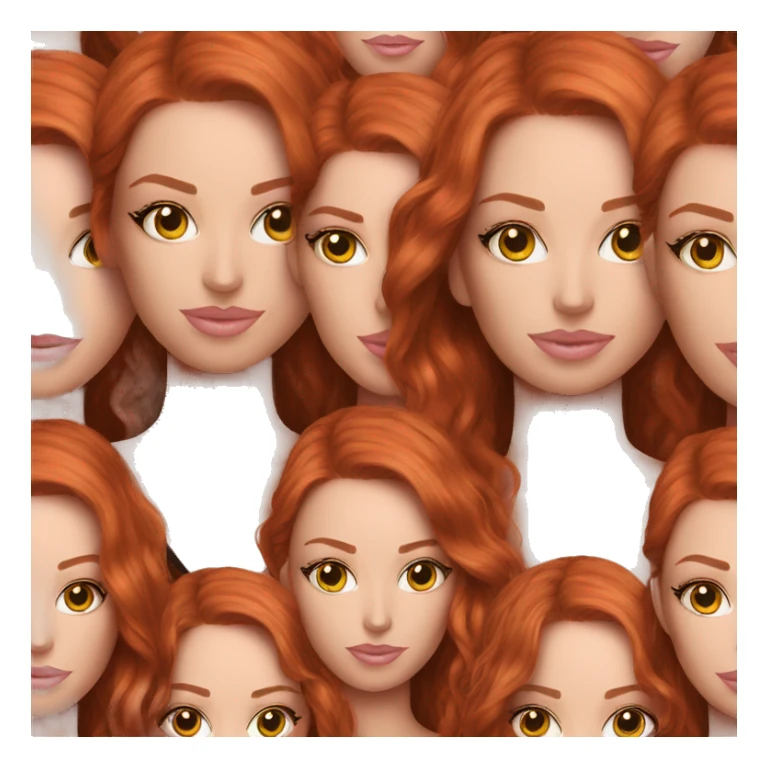 Victoria secret redhead sticker