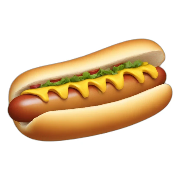 otter hot dog sticker