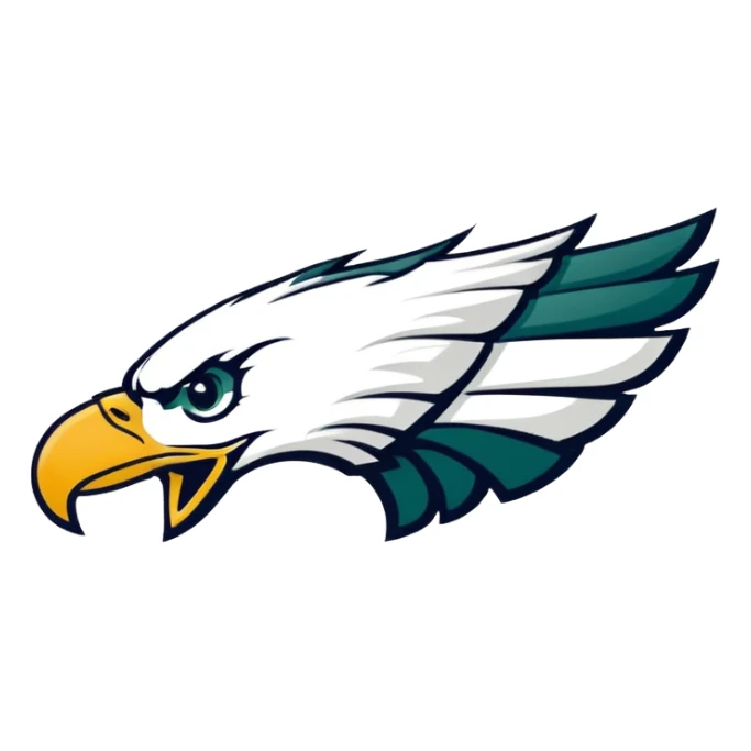 Philidelphia Eagles Logo American football sticker