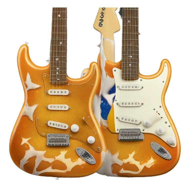 American Ultra II Stratocaster, Player II Stratocaster, American Professional II Jazzmaster, sticker