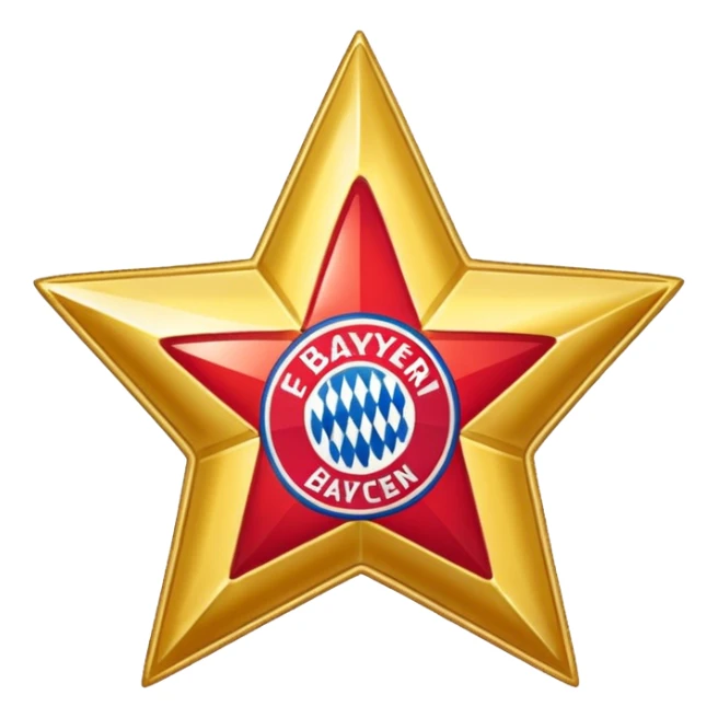 FC Bayern Stern des Südens sticker