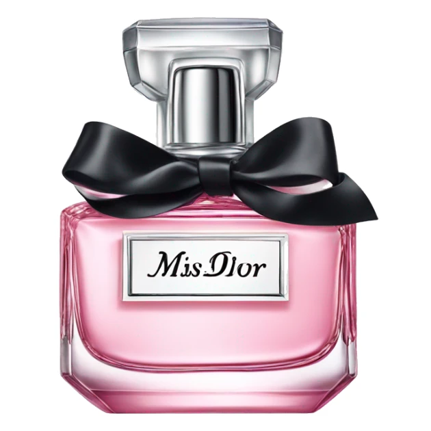 Miss dior perfume sticker