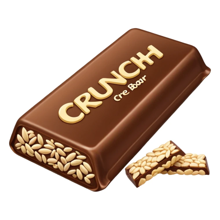 Nestle crunch bar emoji sticker