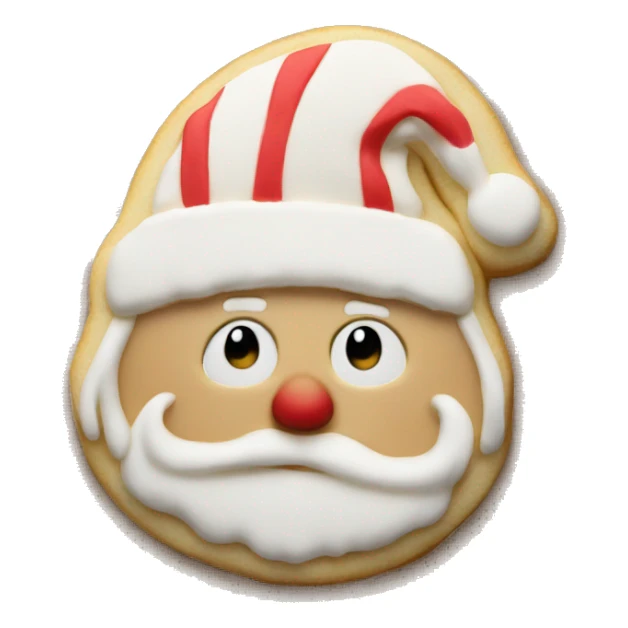 aesthetic Christmas sugar cookie sticker