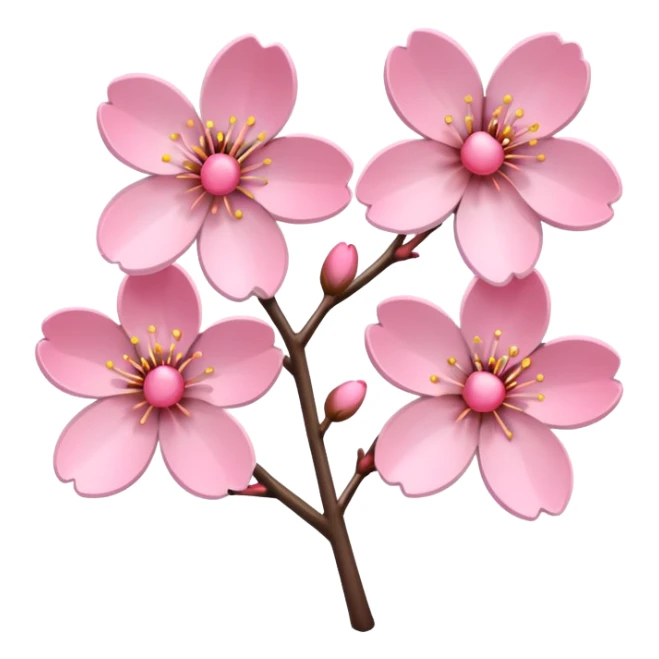 cherry blossom sticker
