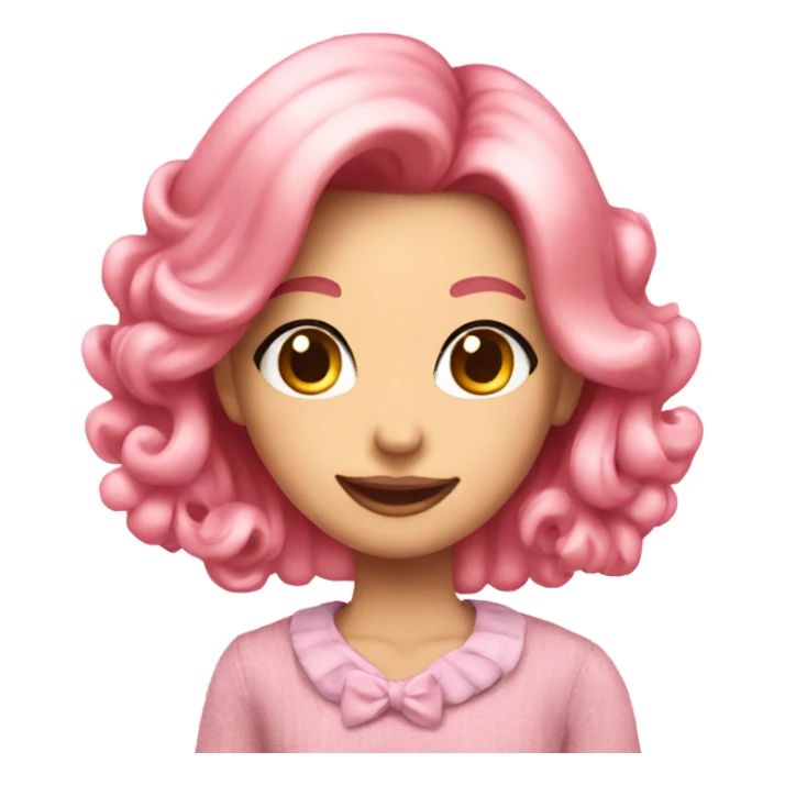 Girly heart happy birthday  sticker