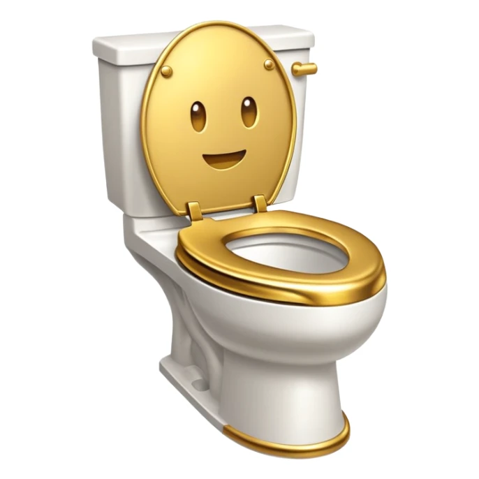 Super awesome goated emoji skibidi toilet sticker
