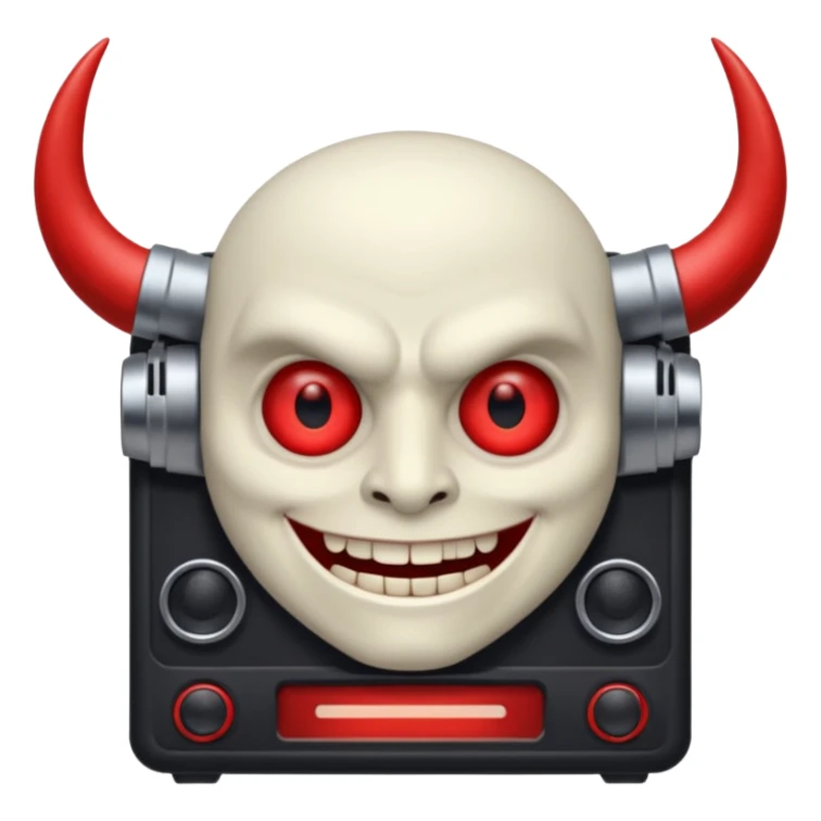 Alastor the radio demon he's a dear sticker