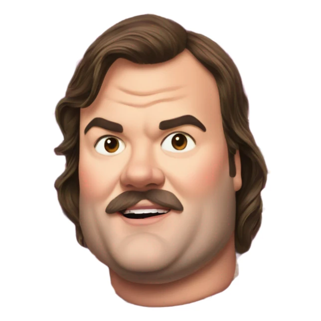 jack black t-shirt add lipstick marks on the t shirt sticker