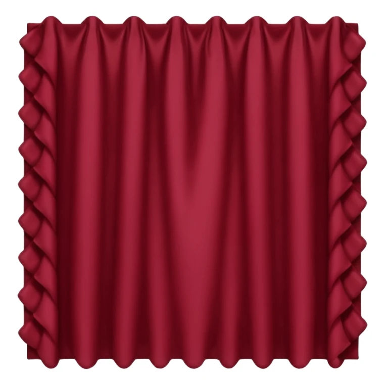 Maroon colour sticker