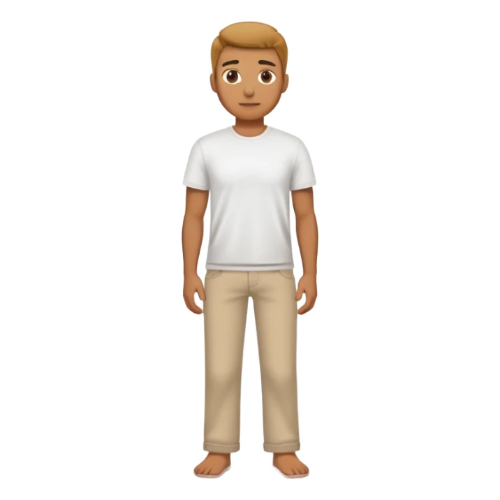 Guy holding middle of pants  sticker