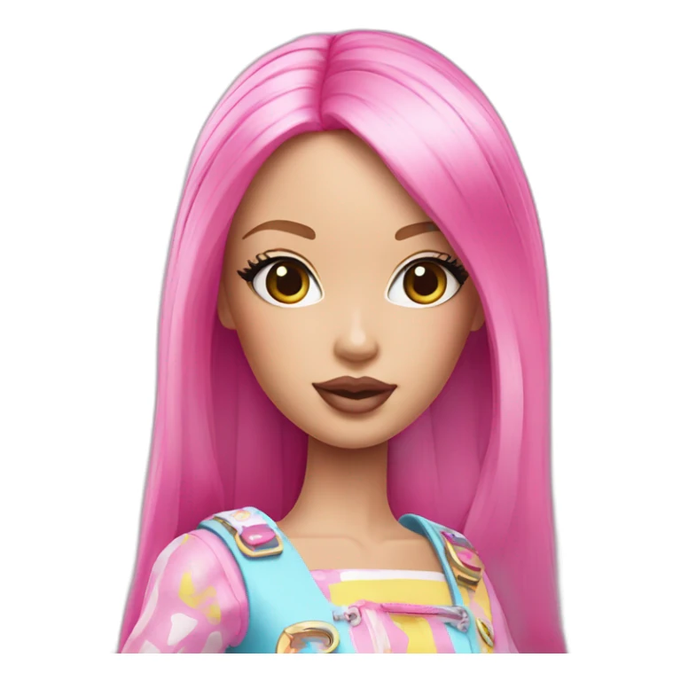 harajuku barbie sticker