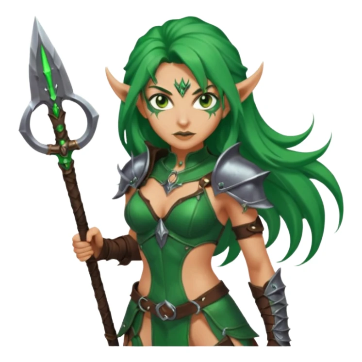 world of warcraft, demon huntress sticker