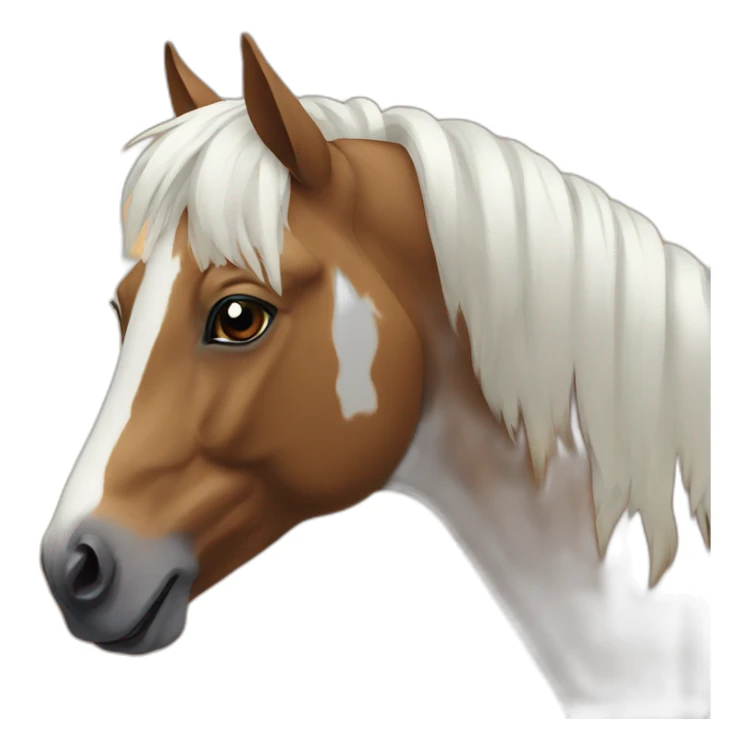 Spirit horse sticker