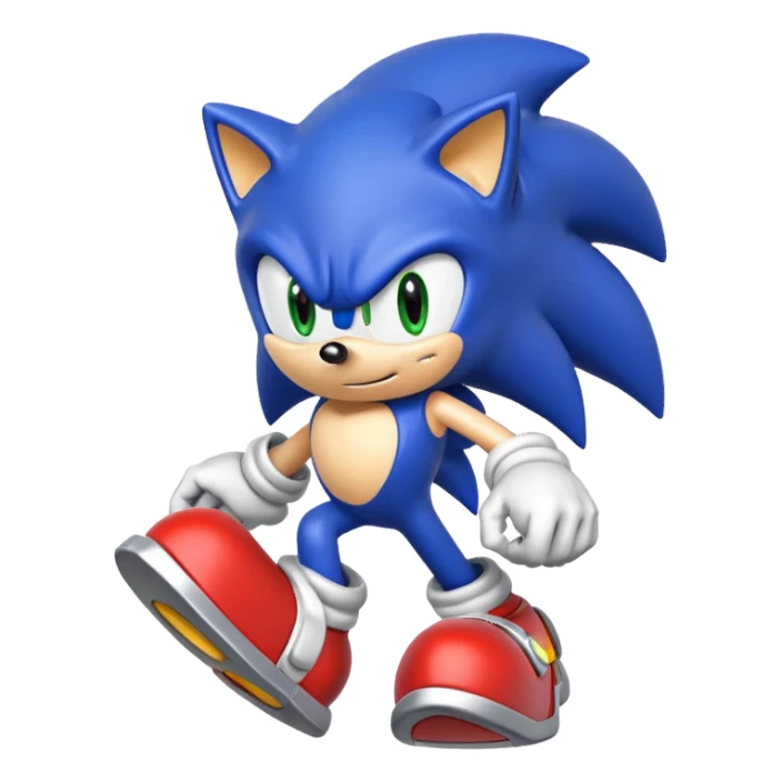 A copy of Sonic heros for the original Xbox sticker