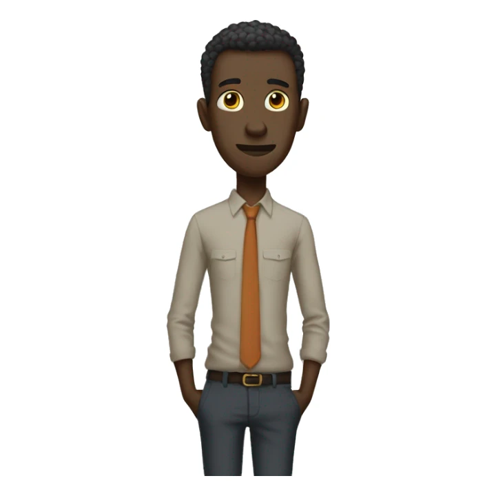 tall and skiny zero sticker