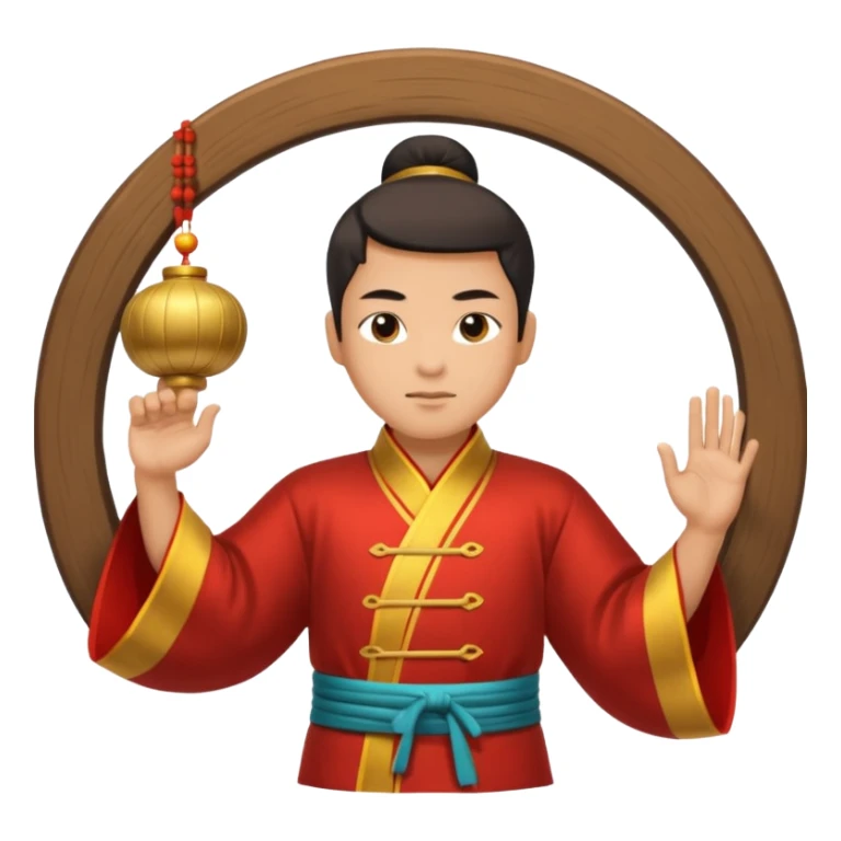 Chinese gong shou li sticker
