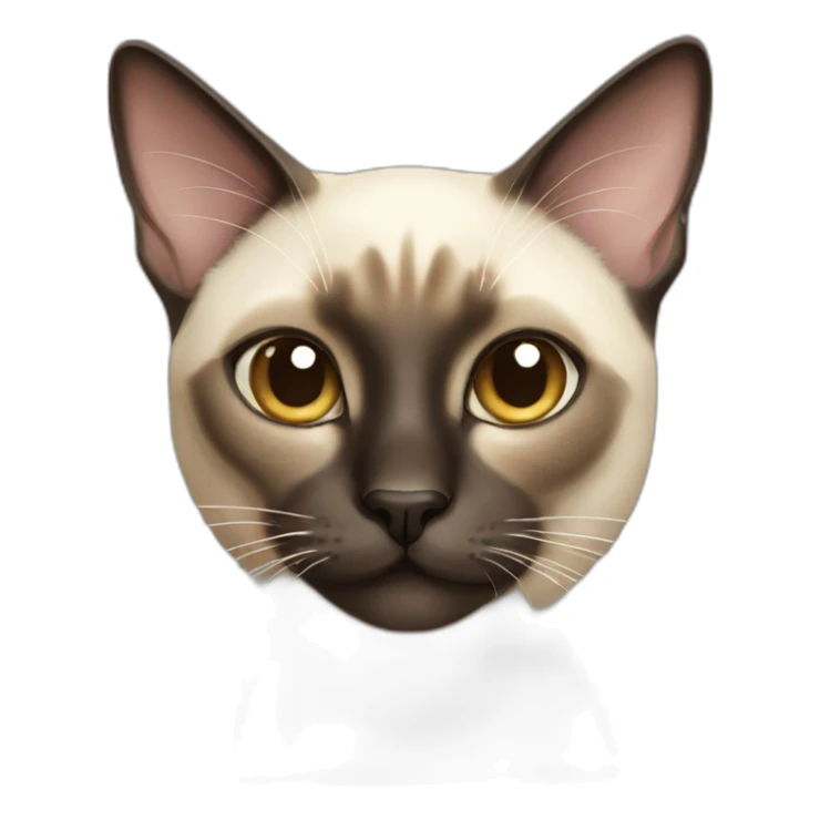Siamese cat sticker