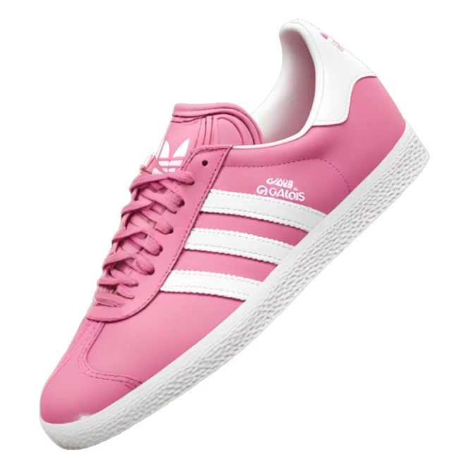 Adidas Gazelle Schuhe pink  sticker