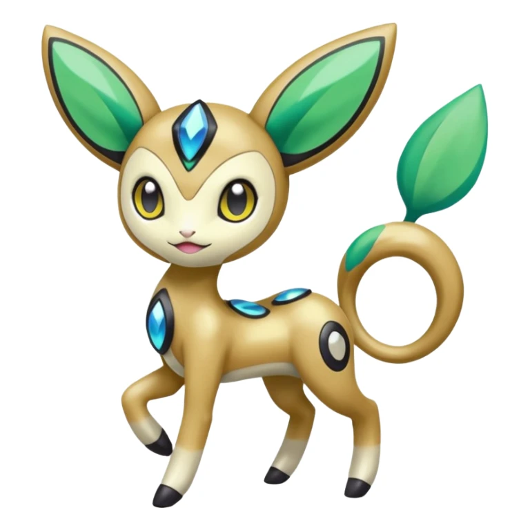 Meloetta-Inteleon-Pokémon-Fakémon-fusion-hybrid-creature sticker