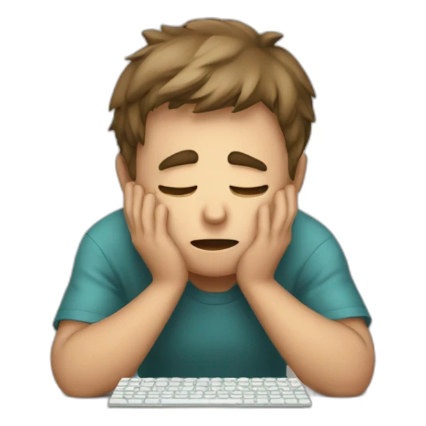 qwerty cries that his family abandoned him sticker