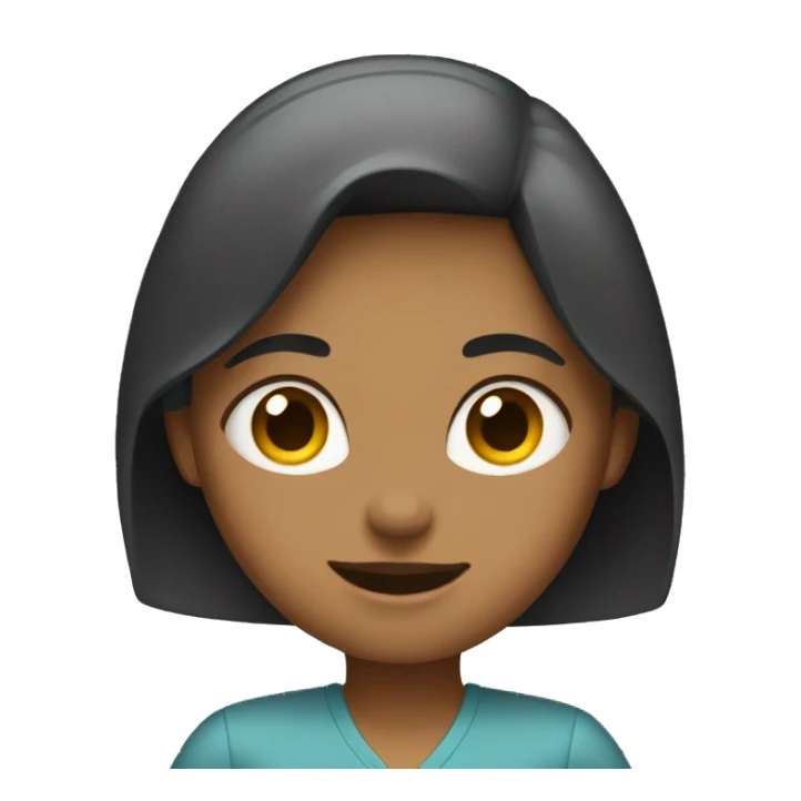 Girl with arms in a high vee sticker