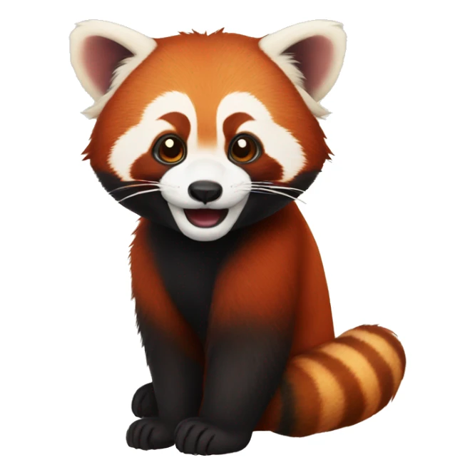 red panda  sticker