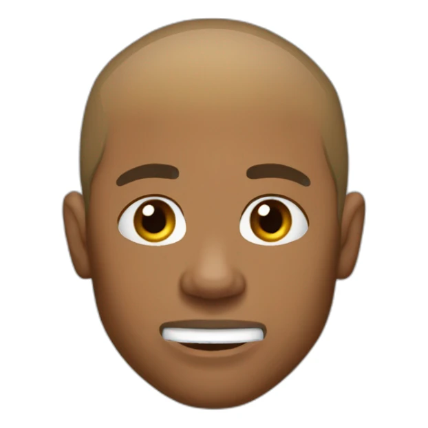 David goggins with bruise on mouth sticker