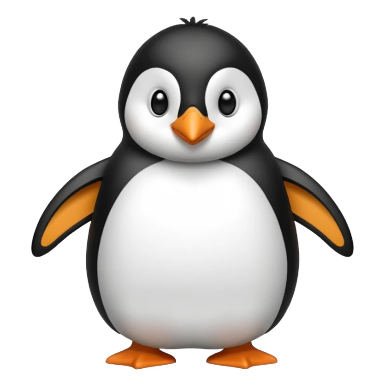 Penguin sticker