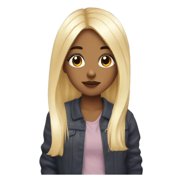 an aesthetic girl sticker